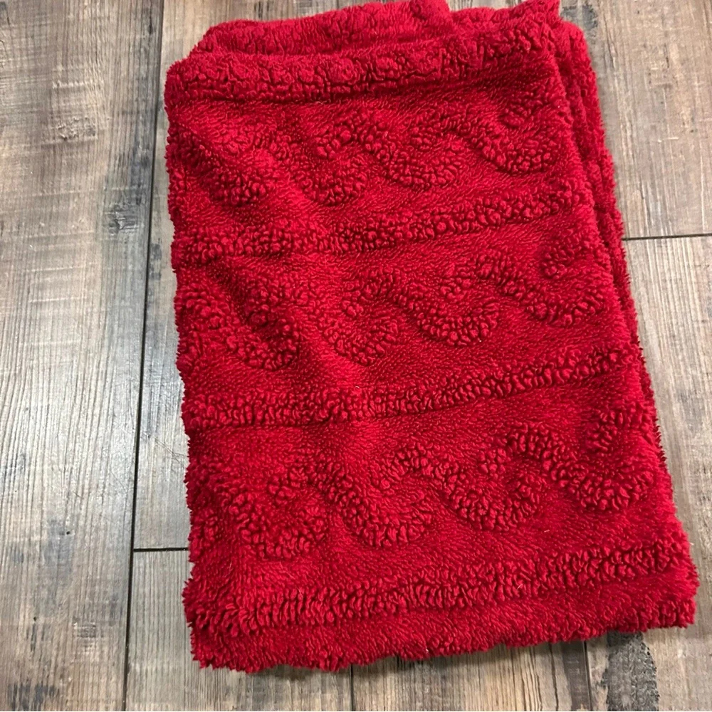 Plush Baby Girl Blanket‎ Lot of 4 Pink Red Grey Mixed Brands